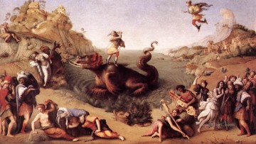Piero di Cosimo Painting - Perseus Frees Andromeda 1515 Renaissance Piero di Cosimo